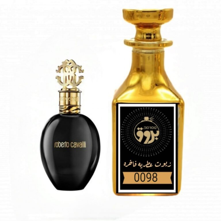 عطر : 0098 مستوحى من : عطر روبرتو كفالي الأسود